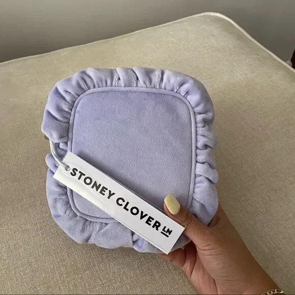 Stoney clover lane velvet mini pouch - Picture 4 of 4